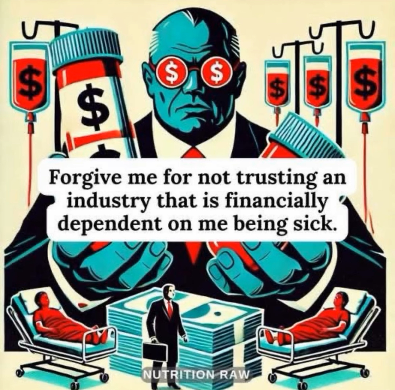 Do you blindly trust pharma?