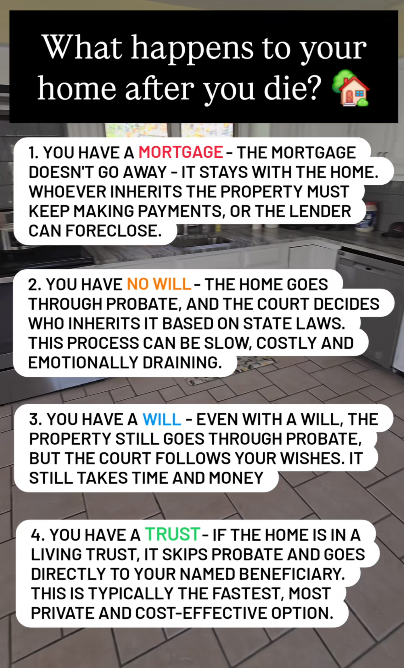 All of our trusts are a living trust